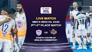 ENGLISH COMMENTARY | Men's Hero Hockey India League 2026 | 3RD/4TH PLACE MATCH | HIL GC VS TOOFANS