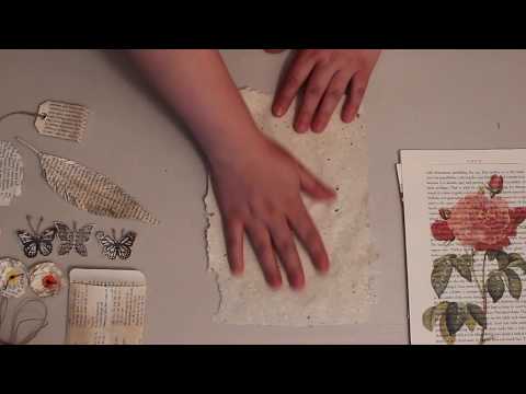 10-diys-out-of-book-pages-|-book-page-embellishments-|-svetlankadiy