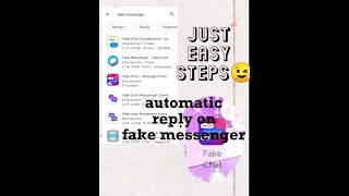 automatic reply on fake messenger!|| tagalog explanation. screenshot 2