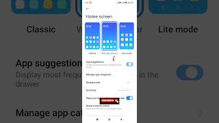 How to Enable/Disable App Suggestions in Redmi Note | MIUI Settings on off #shortvideo