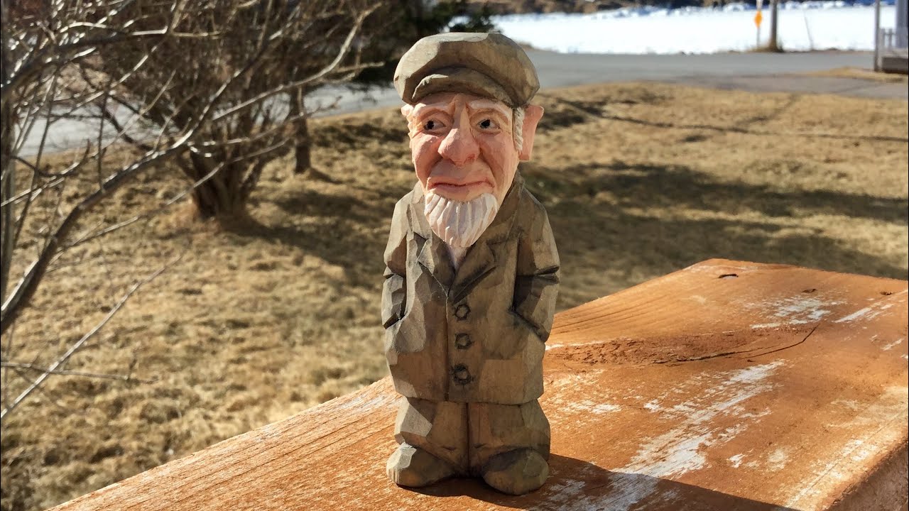 WHITTLING AN OLD SEA CAPTAIN