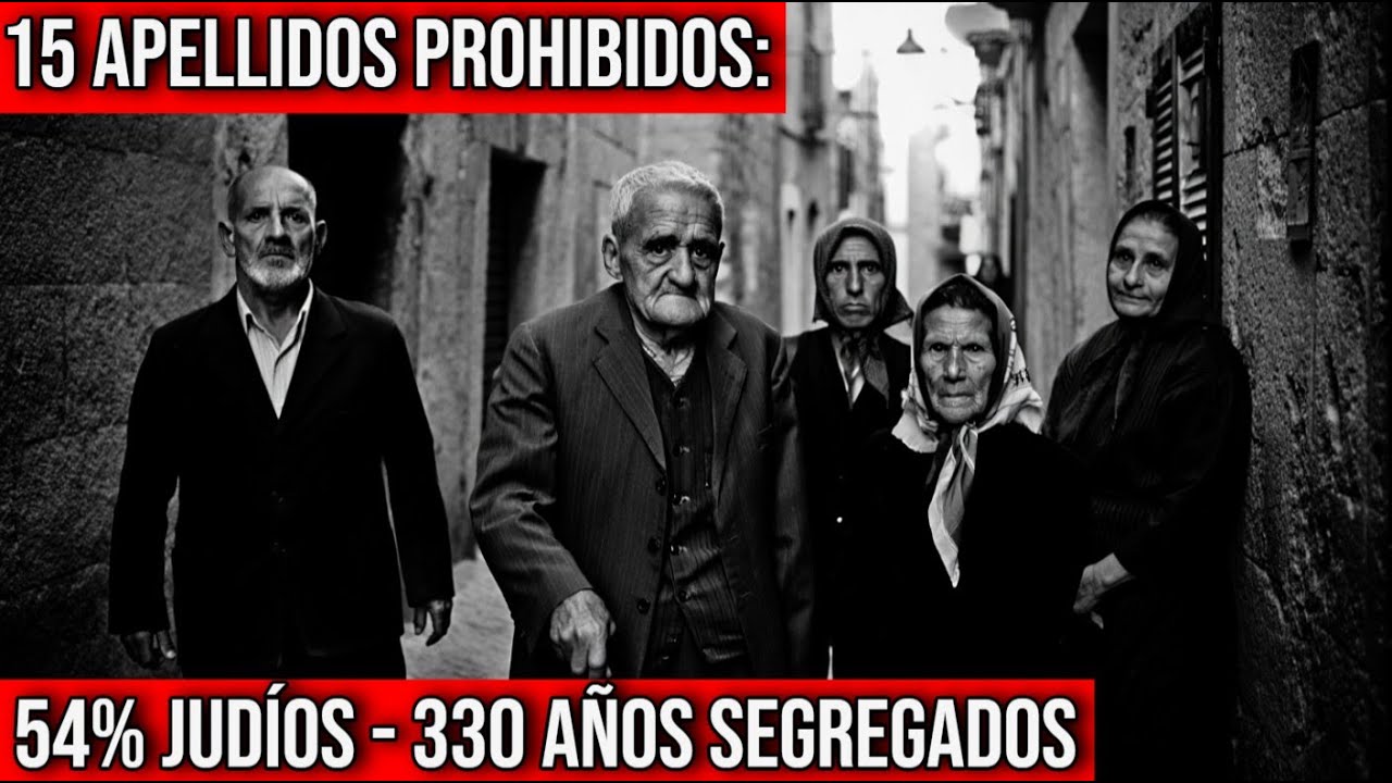 (Mallorca) 15 Apellidos Prohibidos 330 Años - ADN 2024: 54% Judíos, No Podían Casarse con Otros