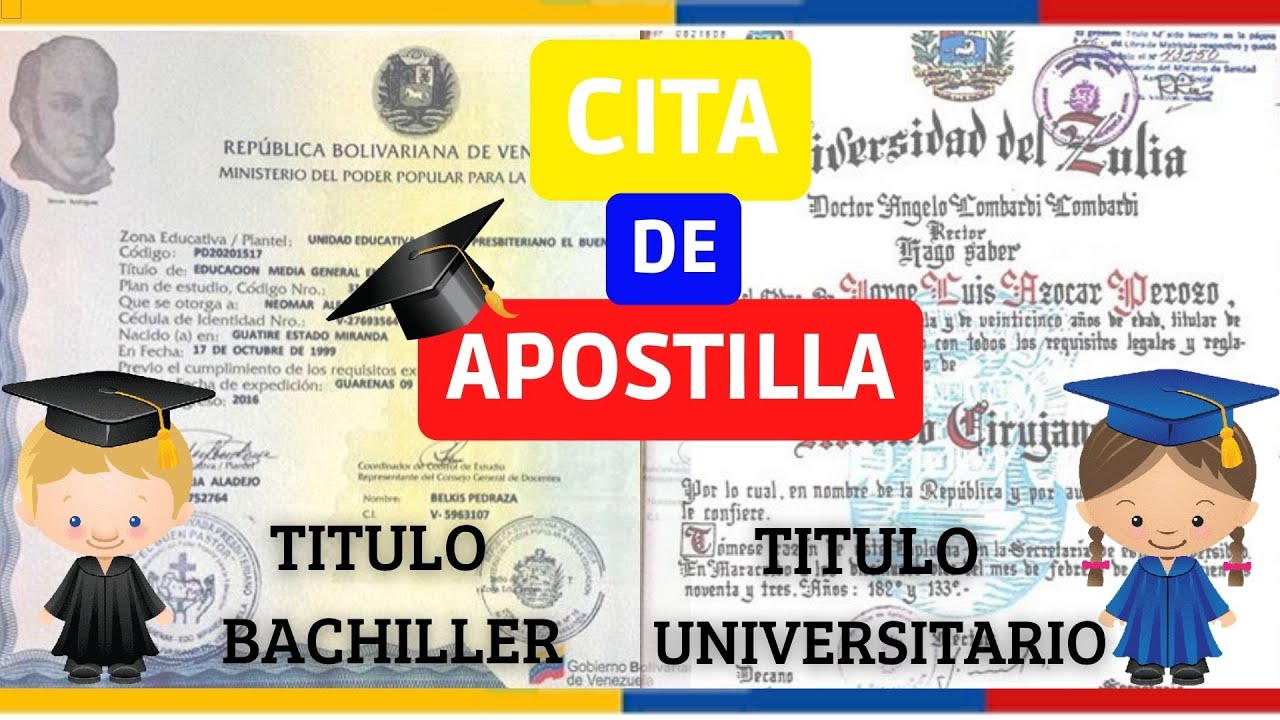 👀👉SOLICITUD de CITA para APOSTILLAR TITULO👨‍🎓 UNIVERSITARIO + TITULO DE ...
