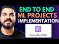 End to end machine learning project implementation using aws sagemaker