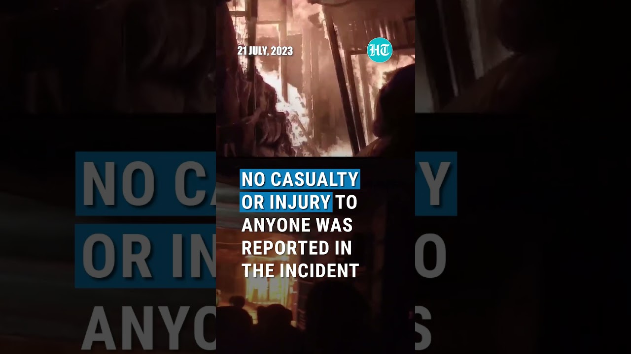 Massive Fire Breaks Out In West Bengal's Howrah