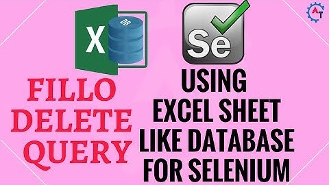 6. How to Delete Excel Data using DELETE Query - Fillo Excel API