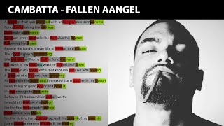 Cambatta - Fallen Aangel [Rhyme Scheme] Highlighted