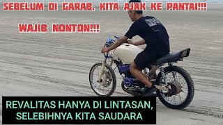 GREBEK BALAP LIAR DI PANTAI‼️ ASIK JUGA TERNYATA!!