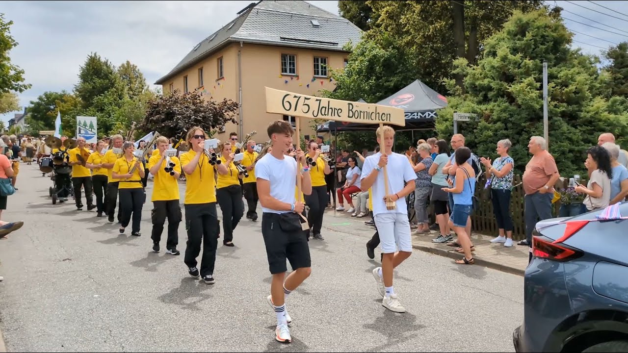 675 Jahre Börnichen - Großer Festumzug am 6. Juli 2025