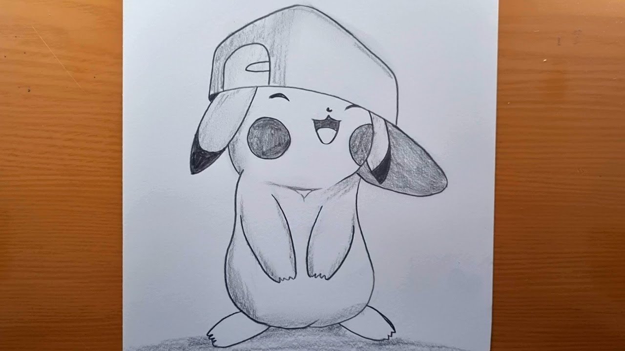 Desenhando com Lápis -  desenhos-faceis.html Descrição Talvez o desenho para desenhar mais fácil  dos Pokémons seja o Pikachu Pikachu é o mais famoso Pokémon da Nintendo.  Ele apareceu pela primeira vez no