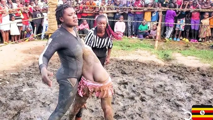 TWO ON ONE GIRLS MATCH, Ndemye Superstar Wrestler Slaps *SS Of American Inspired Duo(sgw)