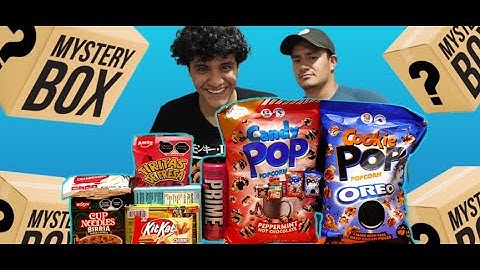 Probando Dulces raros que jamás habíamos visto (caja misteriosa)