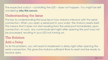 Why pySerial is Not Writing to Your Arduino Program? Here’s the Solution!