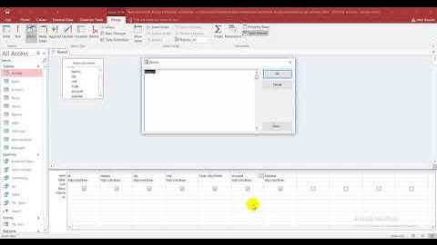 how  to create Query of Working Duration in Ms Access speak  khmer | how to creat Query Design