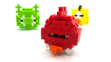 How To Make Red From Angry Birds (Plus-Plus Mini)