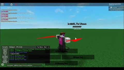Roblox Script Showcase #5 The Ultimate Edgelord(Leaked...)
