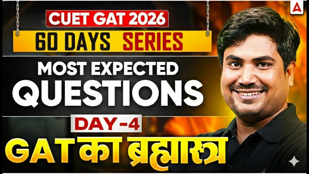 CUET GAT 2026 Most Important Questions | Most Expected Questions for ...
