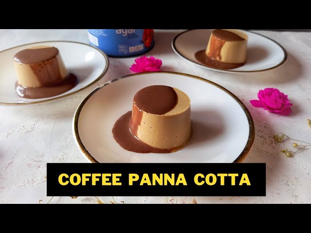 Panna cotta with agar agar - George Eats