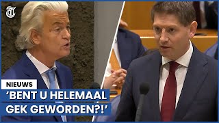 Geert Wilders botst met Jan Paternotte: 'Bedrijfspoedel van Poetin!'