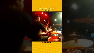 Ost realita cinta dan rock n roll #ipanglazuardi #drumcam #shorts