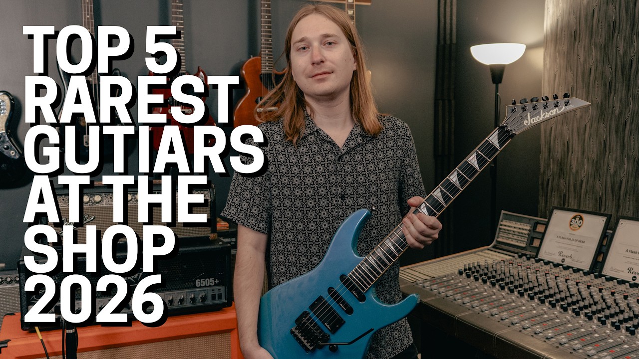 Top 5 Rarest Production Guitars at the Shop 2026 - YouTube