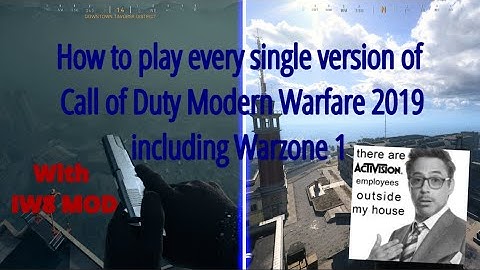 How to play Warzone 1 Using IW8 Mod (Tutorial)