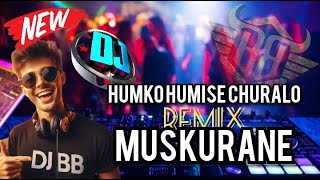 DJ HUMKO HUMISE CHURALO X MUSKURANE// JUNGLE DUTCH BOLLYWOOD TERBARU BASS BETTON!!!