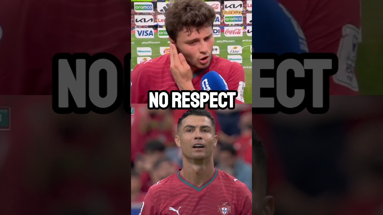 Portugal's players are disrespecting Ronaldo at the World Cup again!💔😳