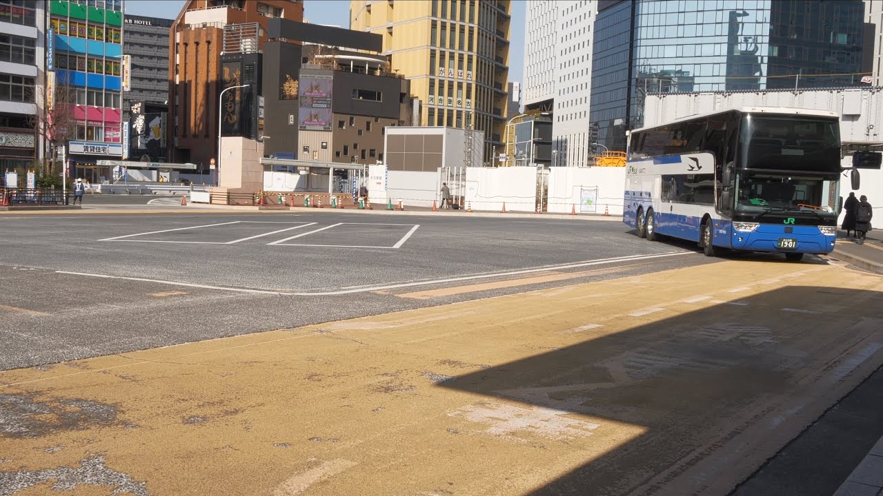 JRバス関東 新東名スーパーライナー8号 前面展望 名古屋駅新幹線口～東京駅日本橋口【4K60P】