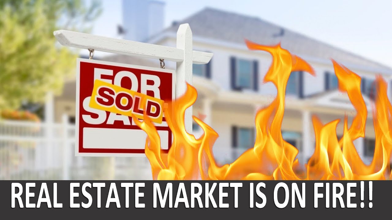 The Real Estate Market is on FIRE!!! It's hard to find a place to buy
