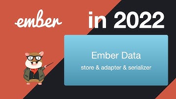 Ember.js tutorial for beginners #10 Ember data, store, adapter, serializer (2022)