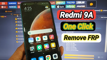 Redmi 9A FRP Google Accounts Bypass/ Redmi 9A Miui 12 Remove Google Lock One Click By Unlocktool