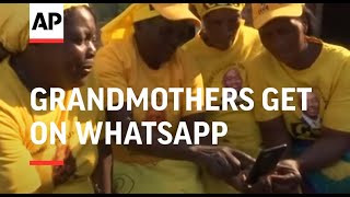 In rural Zimbabwe a group of grandmothers get on WhatsApp to counter election in