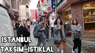 istanbul2023 Walking around Taksim Square and istiklal Street..