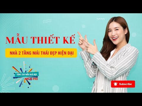 nhà mái thái đẹp