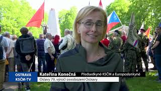 Ostrava - Oslavy 79. výročí osvobození Ostravy | KSČM-TV