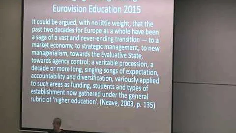 ECER 2015 Keynote by Sharon Todd