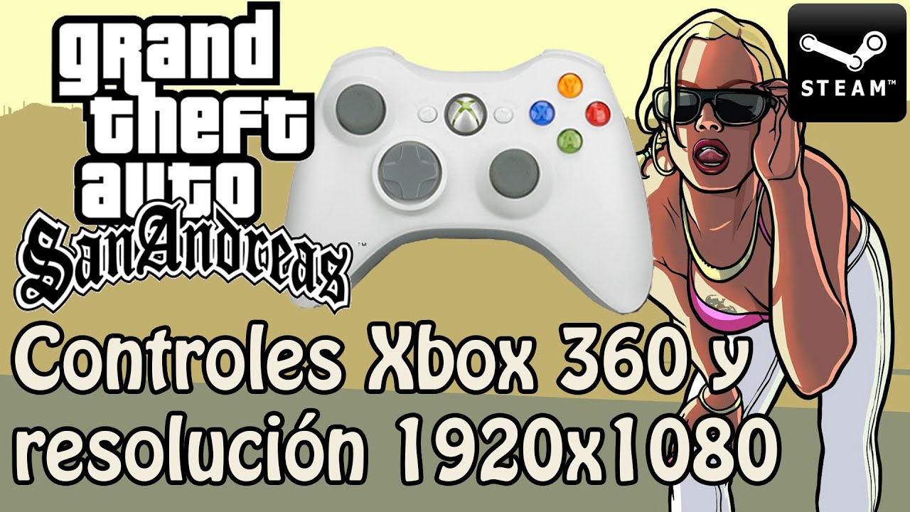 Comunidade Steam :: Guia :: Achieving full XBOX 360 Controller support in San  Andreas