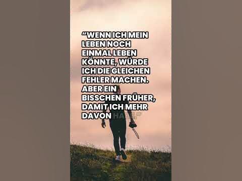 Lebensfehler Wenn ich mein Leben noch einmal leben könnte... YouTube
