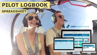 Pilot logbook spreadsheet - Excel Pilot Logbook screenshot 3