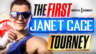 THE FIRST JANET CAGE TOURNAMENT: 8 PROS SHOW THEIR BEST COMBOS! [Mortal Kombat 1]