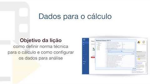 Vídeo Tutorial de EdiLus - Dados para o cálculo - ACCA software