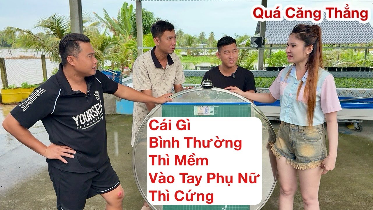 Câu Đố Qúa Căng ! Cái Gì Bình Thường Thì Mềm Vào Tay Phụ Nữ Thì Cứng, Thưởng 500k | Ly Ngô Vlog