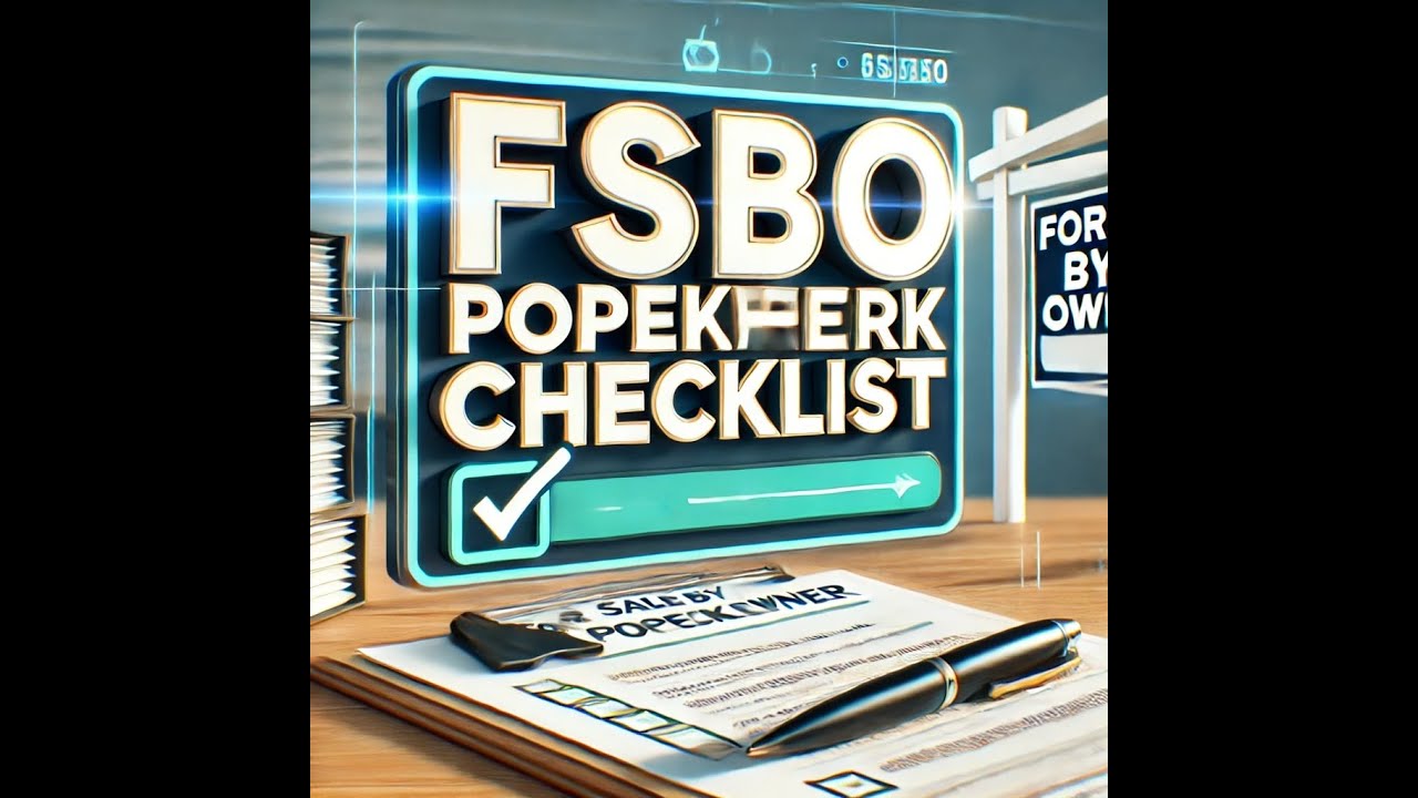 FSBO Paperwork Checklist  Your Ultimate Guide