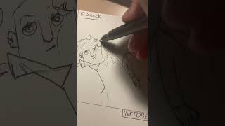 Inktober 2026: “Smack” and “Ogre” #inktober2026 #inktoberart #inktober #art #ink #drawing #sketch