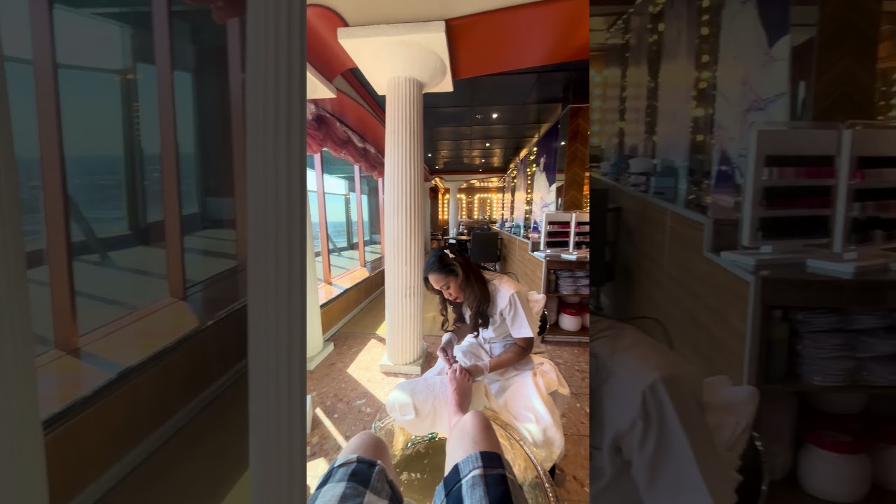 Getting A Pedicure On A Ship 