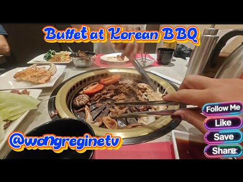 Buffet Lunch date at Korean Restaurant