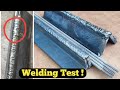 How To Stick Welding For Beginners / Simple Welding Works For Beginners