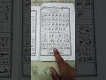 Noorani qaida takhti ke huruf 📝 #shorts #islamic #shortsfeed