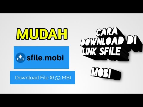 Cara download di link SFILE MOBI. Mudah